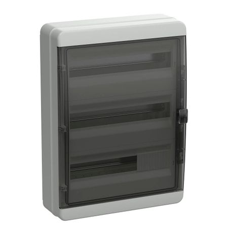 Щит распределительный навесной IEK Tekfor КМПн-54 пластиковый IP65 560х408х153 мм 54 модуля прозрачная дверь