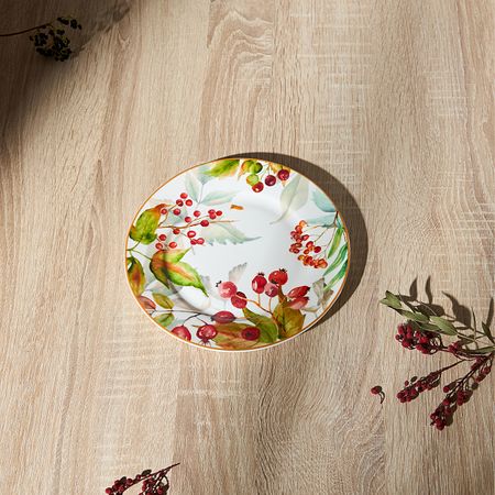 Тарелка Шиповник/Rose hip I