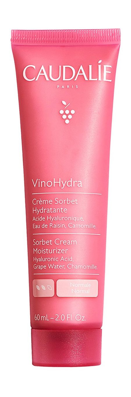 Caudalie VinoHydra Sorbet Cream Moisturizer germaine de capuccini timexpert hyaluronic plumping moisturising cream soft sorbet