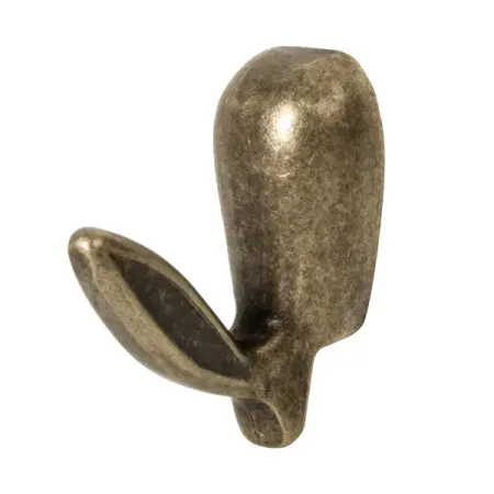 Крючок мебельный Ajax MB-LM/K-001 5x5.8x1 см цвет бронза