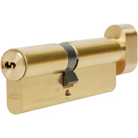 Цилиндр Abus KD6MM 40x50 мм ключ/вертушка цвет золото