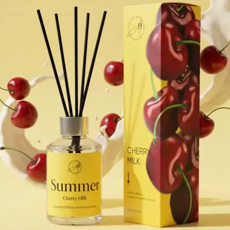 Ароматический диффузор Aroma Harmony Summer Cherry Milk 100 мл диффузор ароматический aroma harmony 50 ml peony