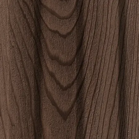 Финишный профиль стеновой панели МДФ Битс орех бразильский 2700x77x16 мм 0.2 м²