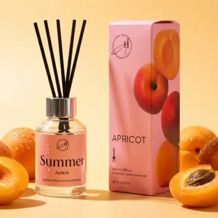 Ароматический диффузор Aroma Harmony Summer Apricot 60 мл диффузор ароматический aroma harmony 50 ml peony