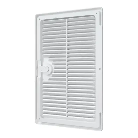 Решетка вентиляционная с дверью Era 200x300 мм пластик цвет белый автомобильные аксессуары передние гоночные решетки для crv c rv 2023 2024 2025 передняя решетка из абс пластика сетчатая маска крышка