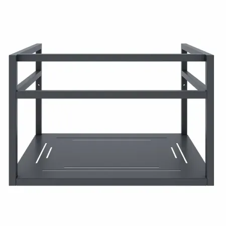 Опора для раковины KONSENSA Бруклин 60 56.5x36 см цвет черный тулуза опора для стола п образная 595х400 мм ral 9005 муар tu40x20 400 blc