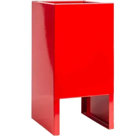 Подставка под огнетушитель напольная П-20 230x230x400 мм металл вращающаяся подставка для кухонной утвари из стали