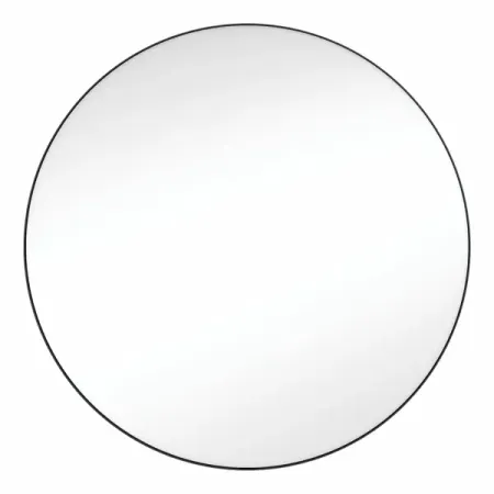 Зеркало для ванной KONSENSA Бруклин 55 см круглое цвет черный