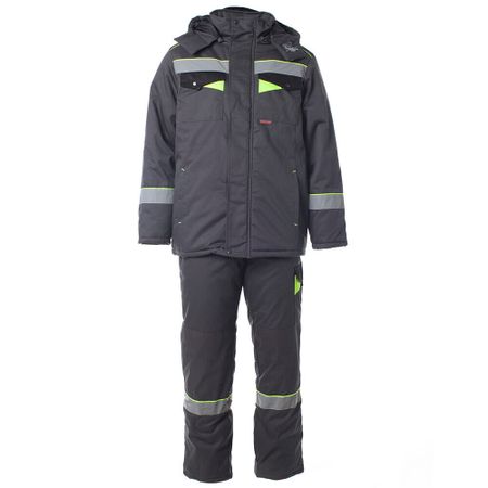 Костюм рабочий мужской утепленный Спрут Корвет 48-50 рост 182-188 см темно-серый рождественские чулки navidad из флиса