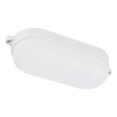 Светильник ЖКХ светодиодный 15 Вт IP65 с датчиком движения овал цвет белый накладной