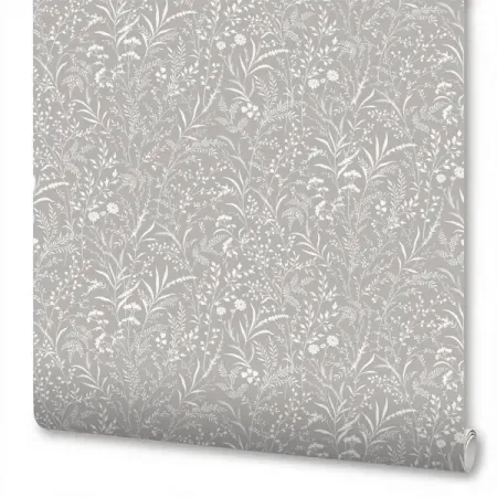 Обои флизелиновые Wallsecret Scandy серые 1.06 м 8826-16