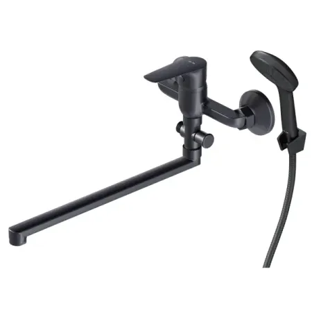 Смеситель для ванны AM.PM Drive F9U90122 однорычажный универсальный с лейкой и шлангом цвет черный матовый александр литягин kpi и дистрибьюция 1 kpi drive 1