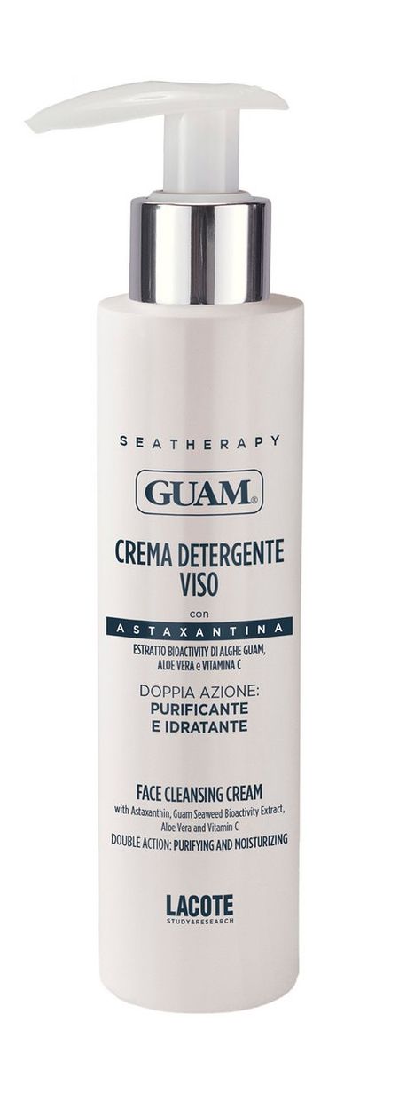 Guam Seatherapy Crema Detergente Viso астин био астаксантин капс 30