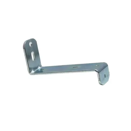 Кронштейн настенный однорядный алюминий цвет серый глянцевый 9 см