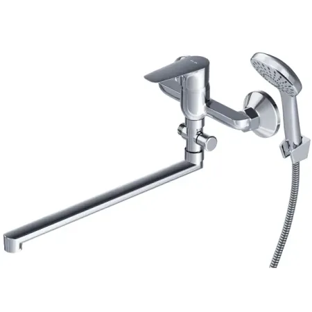 Смеситель для ванны AM.PM Drive F9U90100 однорычажный универсальный с лейкой и шлангом цвет хром александр литягин kpi и дистрибьюция 1 kpi drive 1