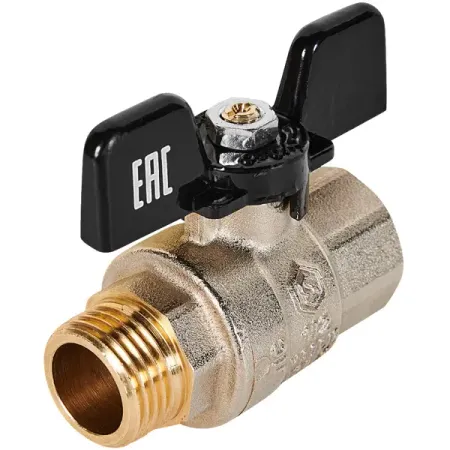 Кран шаровой прямой Stout DN15 PN40 1/2