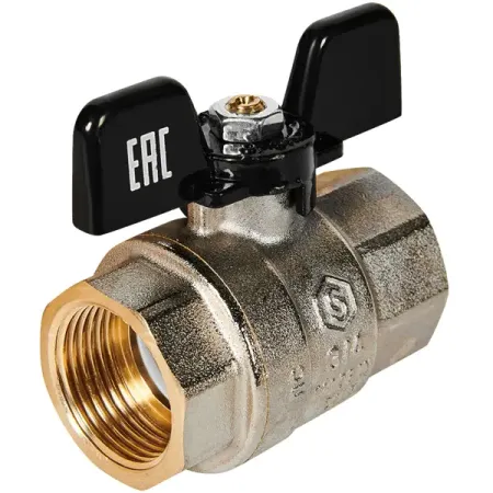 Кран шаровой прямой Stout DN20 PN40 3/4