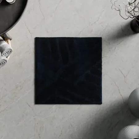 Коврик для туалета Swensa Noor 50x50 см цвет синий коврик для пикника ecos 180х60см изолон полиэстер синий