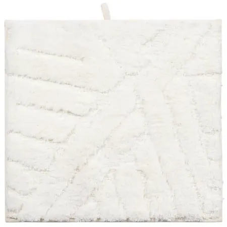 Коврик для туалета Swensa Noor 50x50 см цвет белый