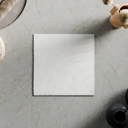 Коврик для туалета Swensa Noor 50x50 см цвет белый белый кружевной коврик из хлопка 20 см