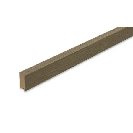 Рейка МДФ Дуб Тангент натуральный 280x5x2.5 см