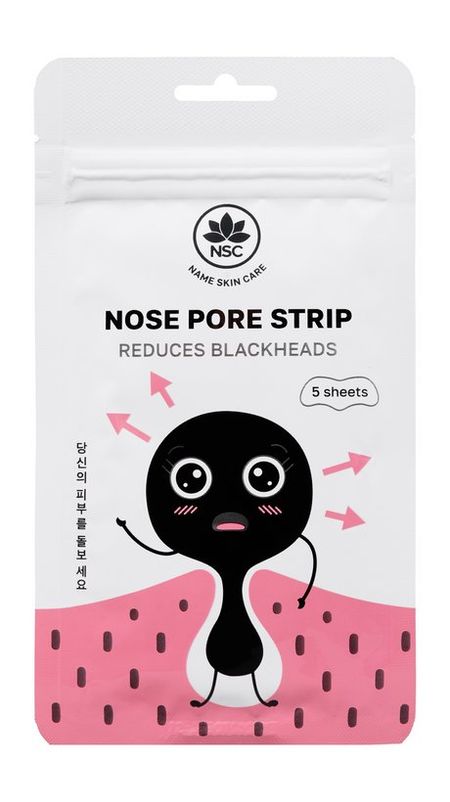 NSC Name Skin Care Nose Pore Strip Reduces Blackheads