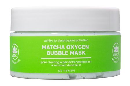 NSC Name Skin Care Matcha Oxygen Bubble Mask