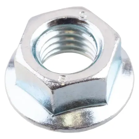 Гайка шестигранная М10 DIN 6923 сталь оцинкованная 8 шт. двойные разъемные валы из стали mitk 3 100 мм