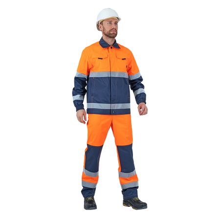 Костюм мужской сигнальный ГК Спецобъединение Брайт 56-58 рост 182-188 см оранжевый джон брайт фей устная традиция дао