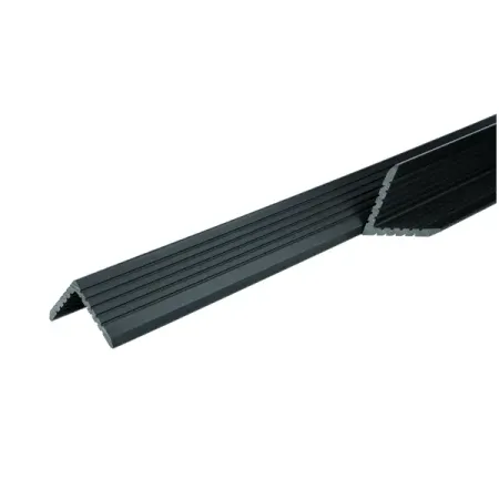 Уголок торцевой для террасной доски T-Decks 56x56x4000 мм ДПК цвет графит