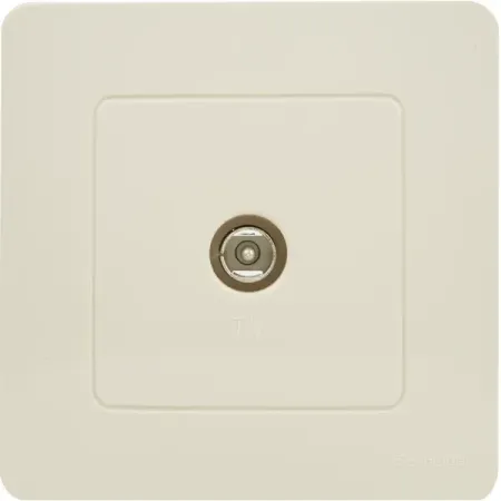 Телевизионный коннектор встраиваемый Systeme Electric Blanca цвет бежевый