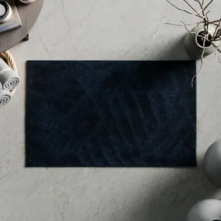 Коврик для ванной Swensa Noor 50x80 см цвет синий inyahome микрофибра коврик для ванной