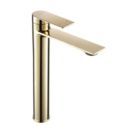 Смеситель для раковины Osgard Endi однорычажный на столешницу цвет золото