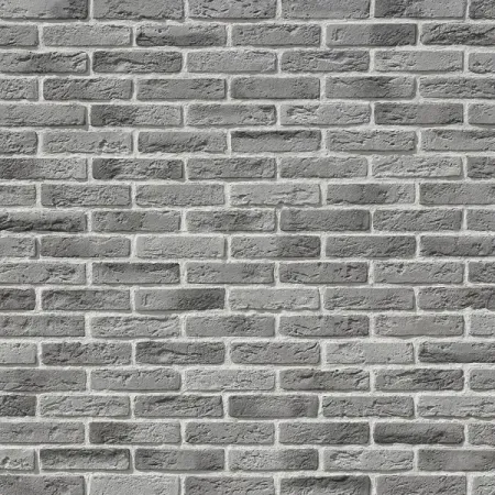 Камень искусственный Monte Alba Эллин Брик серо-белый 1.1 м²