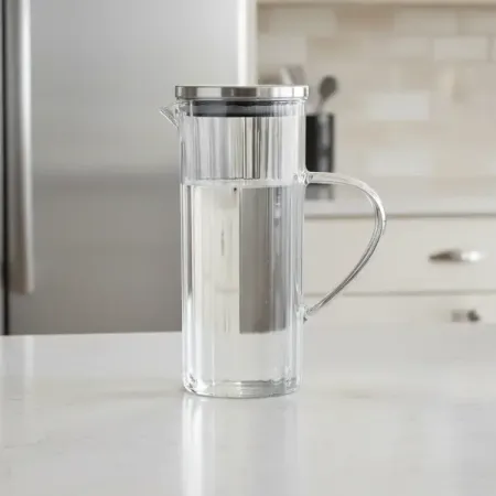 Кувшин 1.4 л с крышкой стекло цвет прозрачный прозрачный фильтр для воды talk satisfied 50 mesh