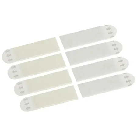 Застежка Сила средняя самоклеящиеся пластиковая цвет белый 4 шт. постер hangin scroll