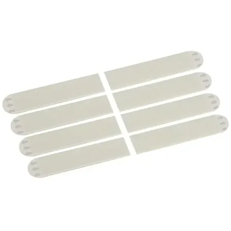 Застежка Сила большая самоклеящиеся пластиковая цвет белый 4 шт. постер hangin scroll