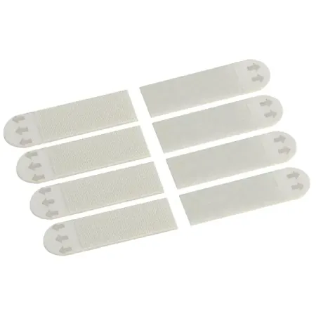 Застежка Сила маленькая самоклеящиеся пластиковая цвет белый 4 шт. постер hangin scroll