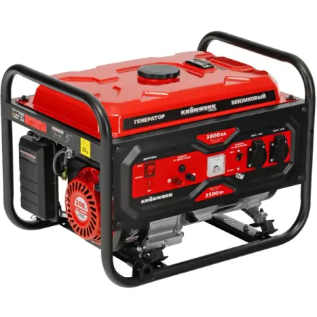 Генератор бензиновый Kronwerk LK-3800R, 3.8 кВт вольтметр keolea so 45