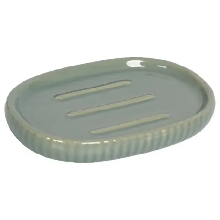 Мыльница Vidage Велд керамика цвет зеленый