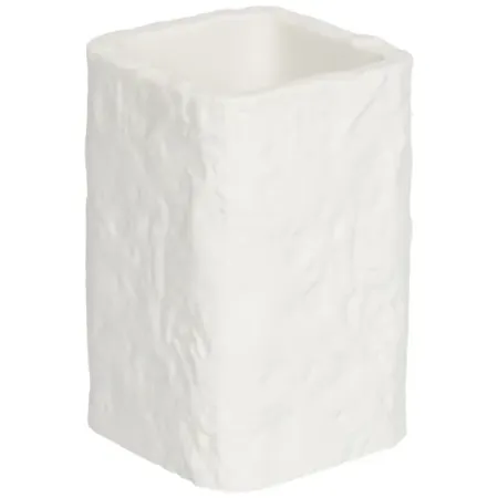 Стакан для зубных щёток Vidage Агра полирезин цвет белый