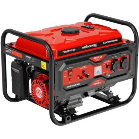 Генератор бензиновый Kronwerk LK-2800R, 2.8 кВт вольтметр keolea so 45