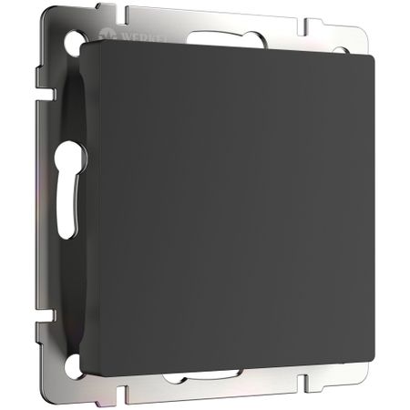 Заглушка Werkel встраиваемая черная матовая (a051597)