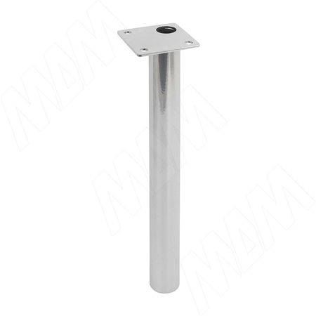 Опора декоративная Н225+8мм хром матовый (ADJ19.230.CRM)