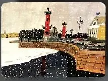 Магнит 50х70 Ростральные колонны