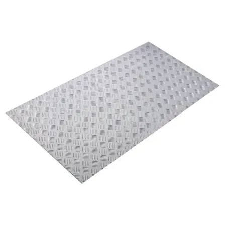 Лист рифленый квинтет АМг2 1.5x600x1200 мм, алюминий