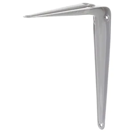 Кронштейн для полки Larvij Utility 15x20 см нагрузка до 10 кг металл цвет серый