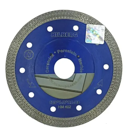 Диск алмазный по керамограниту Hilberg HM402 125x22.23x1.2 мм алмазный шлифовальный диск noenname null 125 мм