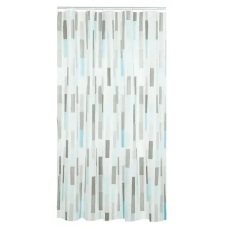 Штора для ванной Swensa Deny SWC-55-11 180x180 см PEVA цвет бело-синий