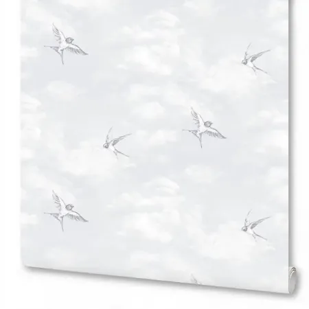 Обои флизелиновые Wallsecret Liberty белые 1.06 м 8995-20